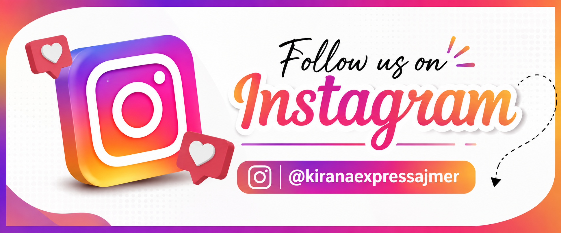Follow us on Instagram